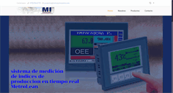 Desktop Screenshot of metroinstruments.com